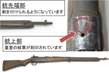 三八式歩兵銃の写真