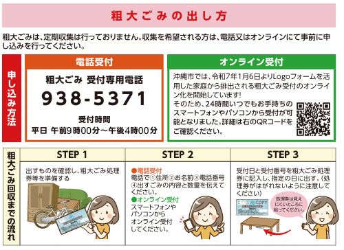 粗大ごみ受付