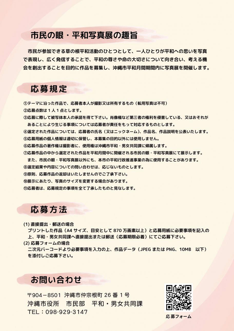 市民の眼　チラシ　裏
