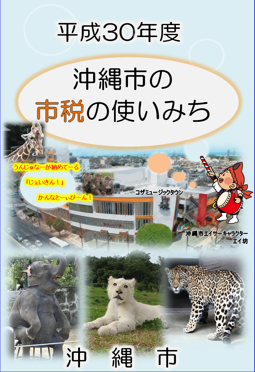 平成30年度　沖縄市の市税の使いみち