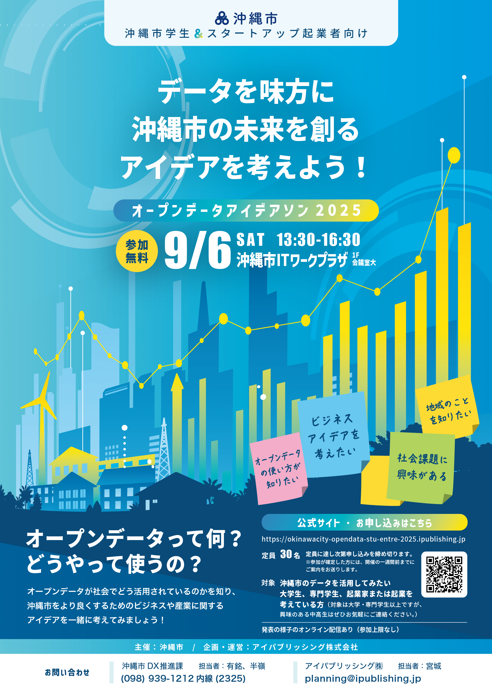 沖縄市学生・スタートアップ起業者向けアイデアソン | 沖縄市役所