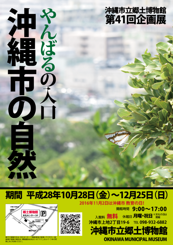 企画展沖縄市の自然