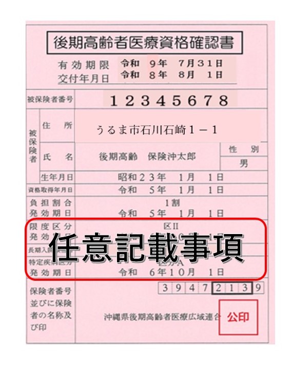 資格確認書