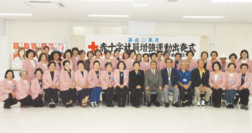 赤十字奉仕団員のみなさん