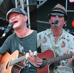ゆったりとした心地よいブルースで魅せる木村充輝&内田勘太郎