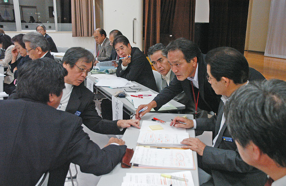 市民の想いに応えようと部長達も真剣になって取り組んだ
