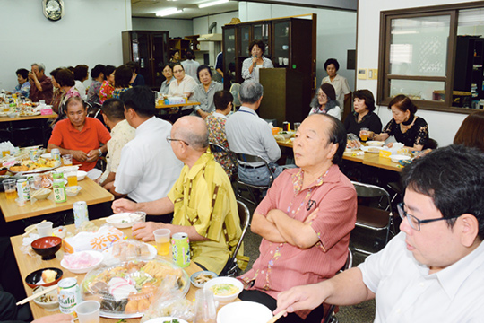 多くの関係者でにぎわった開所式