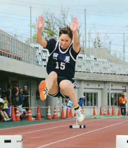 一般女子走幅跳 豊里 さより（照屋）5ｍ15cm