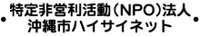特定非営利活動(NPO)法人沖縄市ハイサイネット